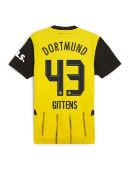 Borussia Dortmund Jamie Bynoe-Gittens #43 Heimtrikot 2024-25 Kurzarm